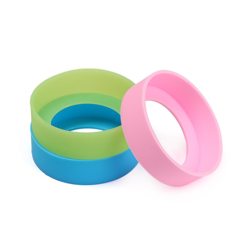 Table Mats Insulation Cup Mat Water Drink Bottle Pad Water Cup Coasters Silicone Cup Sleeve