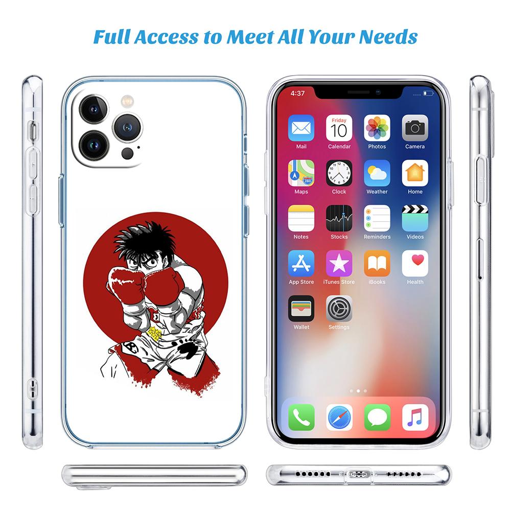 CJ64 Hajime no Ippo Phone Case for Motorola Moto Edge 20 30 40 50 S30 Fusion Ultra Pro Neo Lite + G200 G23