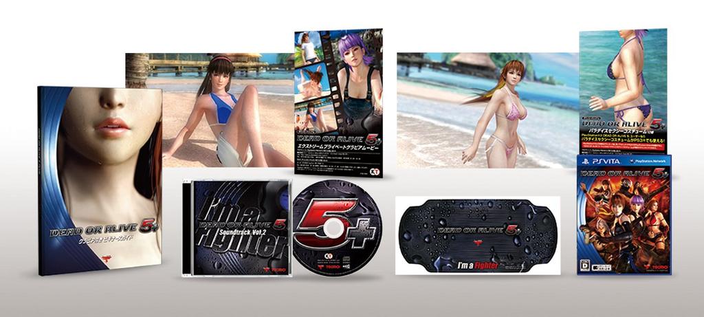 Dead or Alive 5 Plus Коллекционное издание для PlayStation Vita - Импорт из Японии / 3D-файтинг