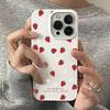 Чехол для телефона со сладким узором из клубничных цветов для iPhone 17 16 Pro Max 15 14 13 12 11 Pro Max 16e 15 14 Plus Ударопрочный мягкий чехол