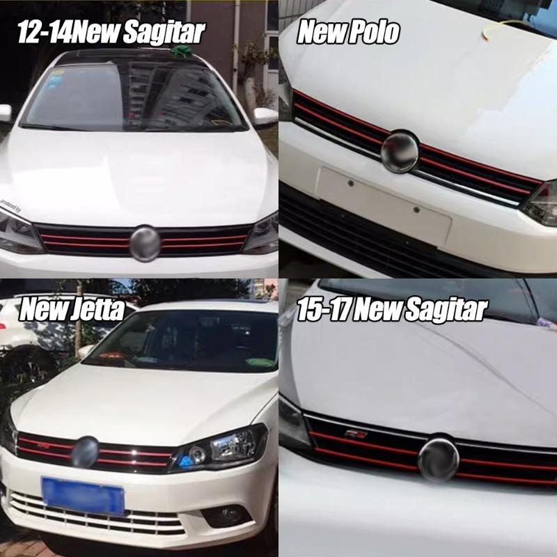 Наклейки со светоотражающими полосами для автомобиля Автоматическая решетка капота Декоративные наклейки Универсальный автомобильный стиль Водонепроницаемые автоматические наклейки