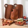 Thickened Ebony Wood Cutting Board Solid Wood Wooden Chopping Blocks Fruit Chopping Board  Home