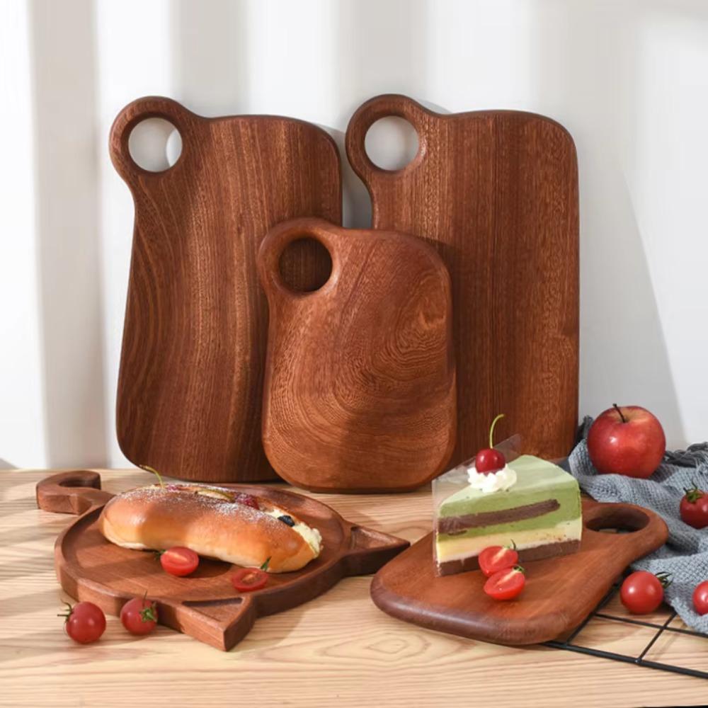 Thickened Ebony Wood Cutting Board Solid Wood Wooden Chopping Blocks Fruit Chopping Board Home