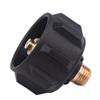 Easy To Use Adapter Convert QCC1 Tanks Propane Gas Pipe Regulator Brass and Plastic Material for Different Cooking Needs