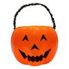 1 Pcs Halloween Portable Box Children Trick Or Candy Pail Holder (Orange),Halloween Decorations