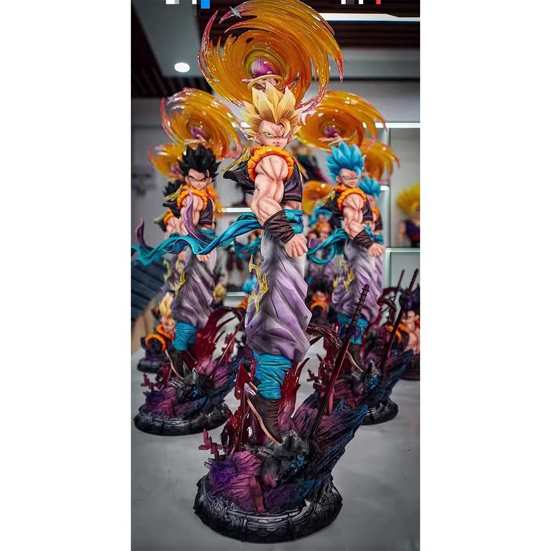 Jt Studio Юнь Ци Гогета 45 см Трехголовый Резной Дракон Персонаж Аниме Dragon Ball GK Ручная Работа Модель Коллекция Украшения Подарки