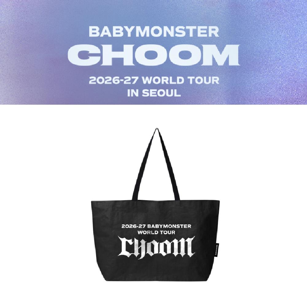 2026~27 Мировой тур BABYMONSTER CHOOM в СЕУЛЕ Многоразовая сумка