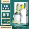 (2 of them) Faucet filter for home kitchen, anti-splash water gadget, extender, universal nozzle for dormitory tap water