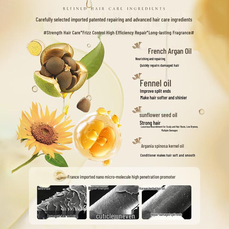 Korean Five Grains Water-Light Hair Oil Mist