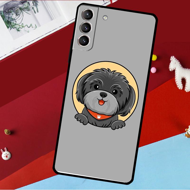 Мультяшная собака Ши-тцу Чехол Для Samsung Galaxy S26 S25 S24 S21 S22 S20 Ultra S9 S10 Plus S23 FE S25 FE Чехол для телефона