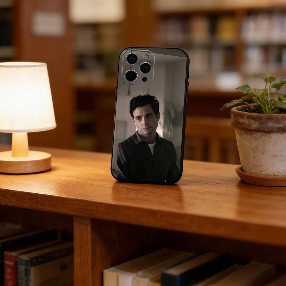 Чехол для телефона Джо Голдберг для iPhone 17, 16, 15, 14, 13, 12, 11 Plus, Pro Max, Других Мягкий Черный Чехол