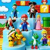 12 шт./комплект Фигурки персонажей Super Mario Bros из ПВХ Игрушки Куклы Набор моделей Луиджи Йоши Донки Конг Гриб Праздничные подарки