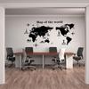 2 шт./набор наклеек на стену с картой мира, водонепроницаемые, самоклеящиеся, декоративные, сделай сам, креативные
