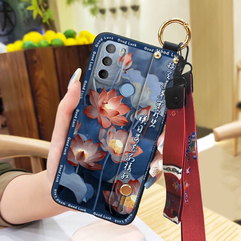 Модный грязеотталкивающий чехол для телефона MOTO G31 с отпечатком пальца/XT2173-1 кольцо-держатель для телефона пожилая леди браслет