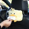 Cute Cartoon Car Tissue Box Doll Creative Car Multifunctional Plush Car Tissue Box Car Tissue Holder Car Acessories