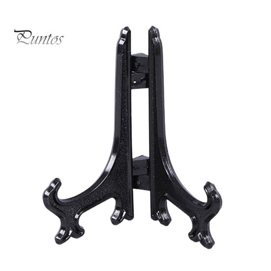 Plate Display Rack Safe Wide Application Triangle Structure Portable Easels Dish Rack Holder for Hotel Kitchen