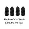 For Bambu Lab A2L/A1/A1mini Hotend Kit Fast Speed Printing Head Assembly Thermistor Heater 0.2/0.4/0.6/0.8 Hardened Steel Nozzle