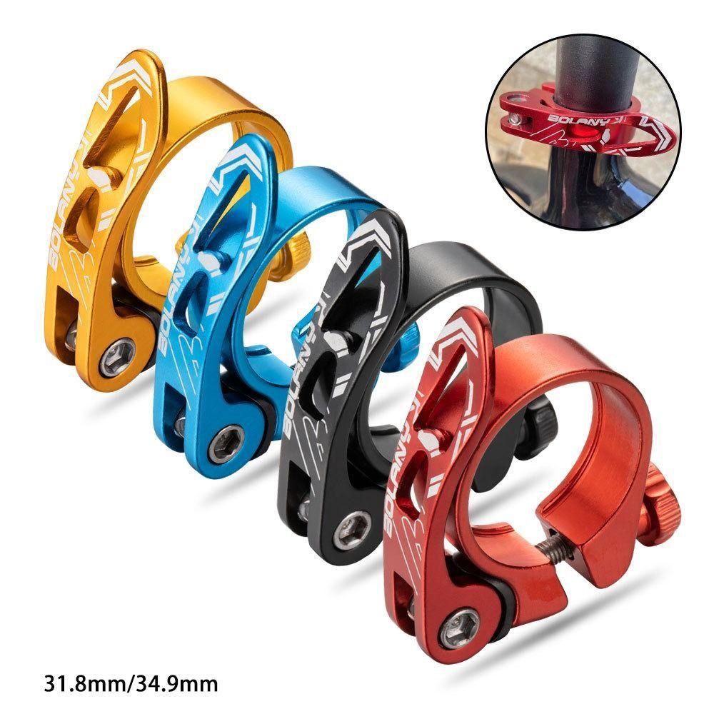 Aluminum Zinc Zinc Alloy Bicycle Seat Clamp Ultralight Bike Seat Post Clamp Aluminum Seat Tube Mountain Bike