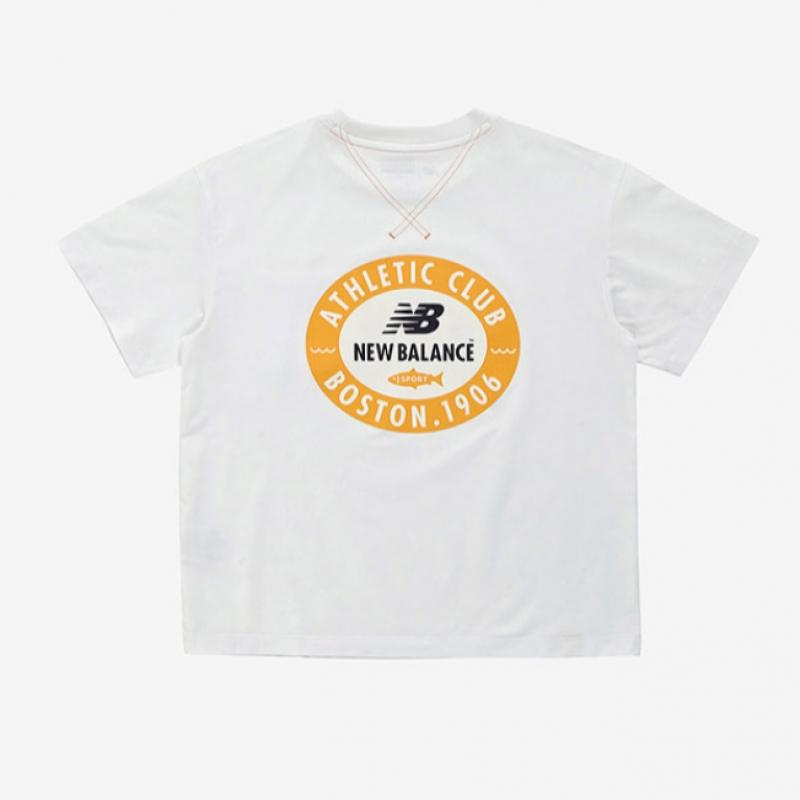 New Balance Детский тканый комплект с иллюстрацией и двумя карманами Nk9ye2402u 59 футболка с коротким рукавом