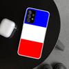Чехол для телефона с флагами России, Франции, Великобритании для Samsung Galaxy A17 A16 A26 A36 A56 A57 A37 A15 A25 A35 A55 A14 A24 A34 A54 A13 A23 A33 A53