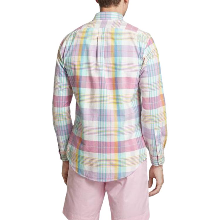 Polo Ralph Lauren Long Sleeve Cotton Shirt Men Shirts 710945325-001