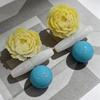 Б/у Западные Синие Винтажные Серьги-подвески из Серебра S925 - Модные Женские Серьги