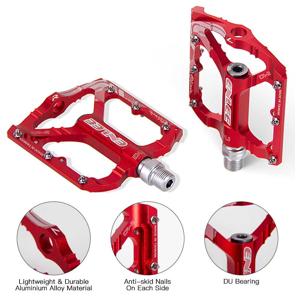 Велосипедные педали из алюминиевого сплава, плоские велосипедные педали на платформе, педали для горного велосипеда, велосипедные педали