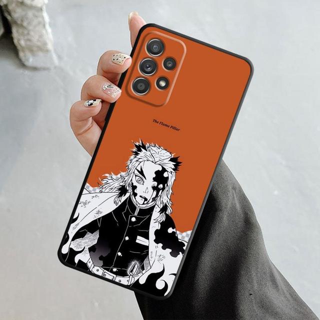 Чехол с рисунком аниме «Убийца демонов Nezuko» для Samsung Galaxy A14 A73 A53 A71 A51 A31 A33 A22 A12 A21s A13 A32 A52s A72 A52 A23