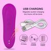 Russian Trade Silicone Teasing Massager: Rechargeable Vibrating Erotic Device for Women
