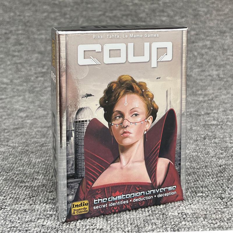 Английская версия COUP переворот восстание головоломка настольная игра настольная игра карточные игрушки досуг шахматы карточная игра