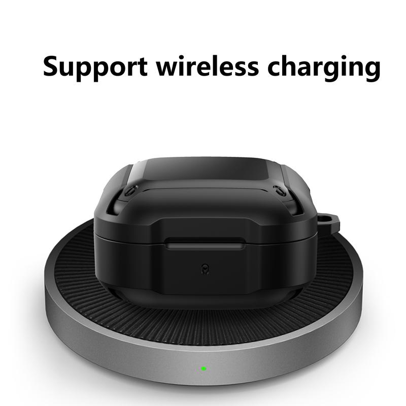 Для Samsung Galaxy Buds FE ТПУ+ПК С крючком Ударопрочная броня Чехол для Bluetooth-наушников Защитная крышка Для Galaxy Buds2 Pro Live