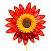Yousheng Sunflower Pinwheel 3-Tier Sunflower Garden Wind Spinner Ground Insert Yard Decor Windmill for Patio Lawn Decoration