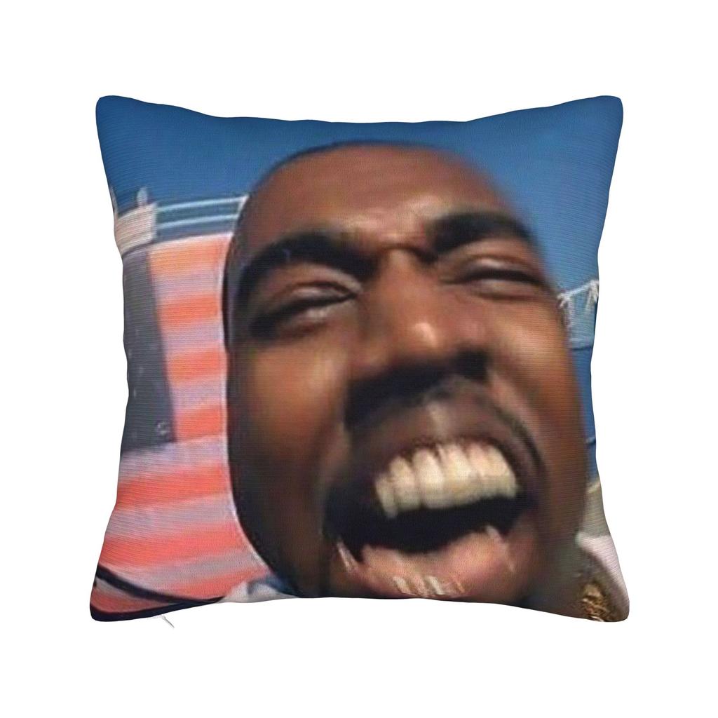 K-kanyes w-wests смешные мемные наволочки Чехол для подушки Подушки Новый стиль Декор дивана Молния Разные размеры