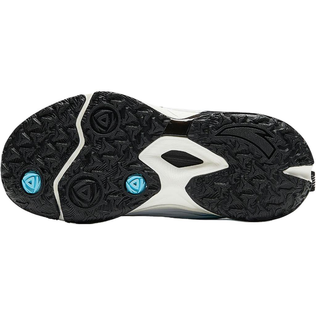 Anta Детские кроссовки для бега Fly Knight 8.0 из синтетической кожи, удобные, универсальные, нескользящие, износостойкие, с низким верхом. Детские кроссовки для бега, синие 312449963-4