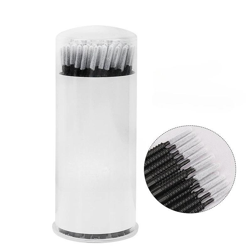 100 Pcs Disposable Spiral Mascara Wands Micro Brush Handle Microbrush Applicator Lashes Brushes Eyelash Extension Makeup Tools