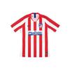 Striped Logo Casual Short Sleeve Football Jersey 19-20 Season Atletico Madrid Home Player Version Men Jersey Red AO4669-612