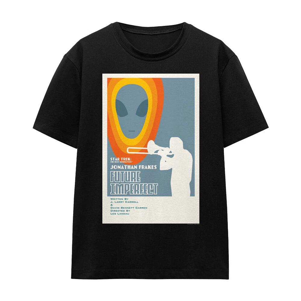 Star Trek TNG Season 4 Episode 8 Ladies T-Shirt S-2XL, Black