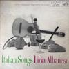 LP Пластинка ЛИЧИЯ АЛЬБАНЕЗЕ - Итальянские песни LM1857 RCA VICTOR RED 1955 США Классика Б/У