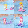Mermaid Diy Mini Miniature Figurine Garden Dollhouse Decor Micro Landscape