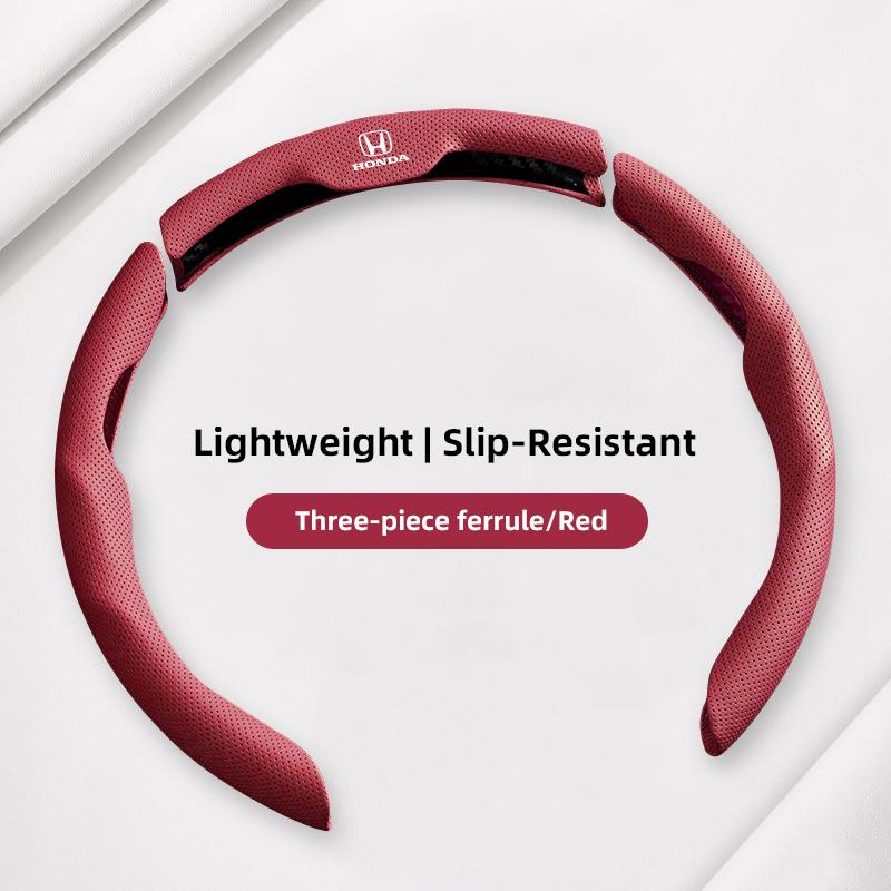 Lightweight Non-slip Steering Wheel Cover For Honda Civic FIT Accord Prelude CRV 5th City CRZ CRX Jazz HRV Pilot Odyssey Insight