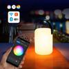 16 цветов RGB светодиодный интеллектуальный пульт дистанционного управления, водонепроницаемая беспроводная настольная лампа для кемпинга, зарядка через USB, портативное украшение для бутика Tuya