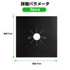 PAVIKE Stove Cover Heat-Resistant Sheet (3-Piece Set) for Gas Stoves, Gas Stove Cover, Gas Range Mat, Stove Frame Cover, Stovetop Stain and Grease Pre