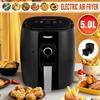 Многофункциональная аэрофритюрница 5 л 1350 Вт для приготовления курицы без масла, аэрофритюрница для здоровья, пиццеварка с таймером, электрическая фритюрница
