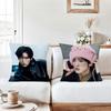 Japanese Actor R-Ren M-Meguro Pillow Case Office Cushions Suitable For Sofa Car Bedroom Decorative Cushion Cover