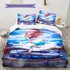 Erling Haaland Icon Bedding Quilt Set Quilt Cover Pillowcase Home Decoration Birthday Gift (1 * duvet cover + 2 * pillowcase, without core)
