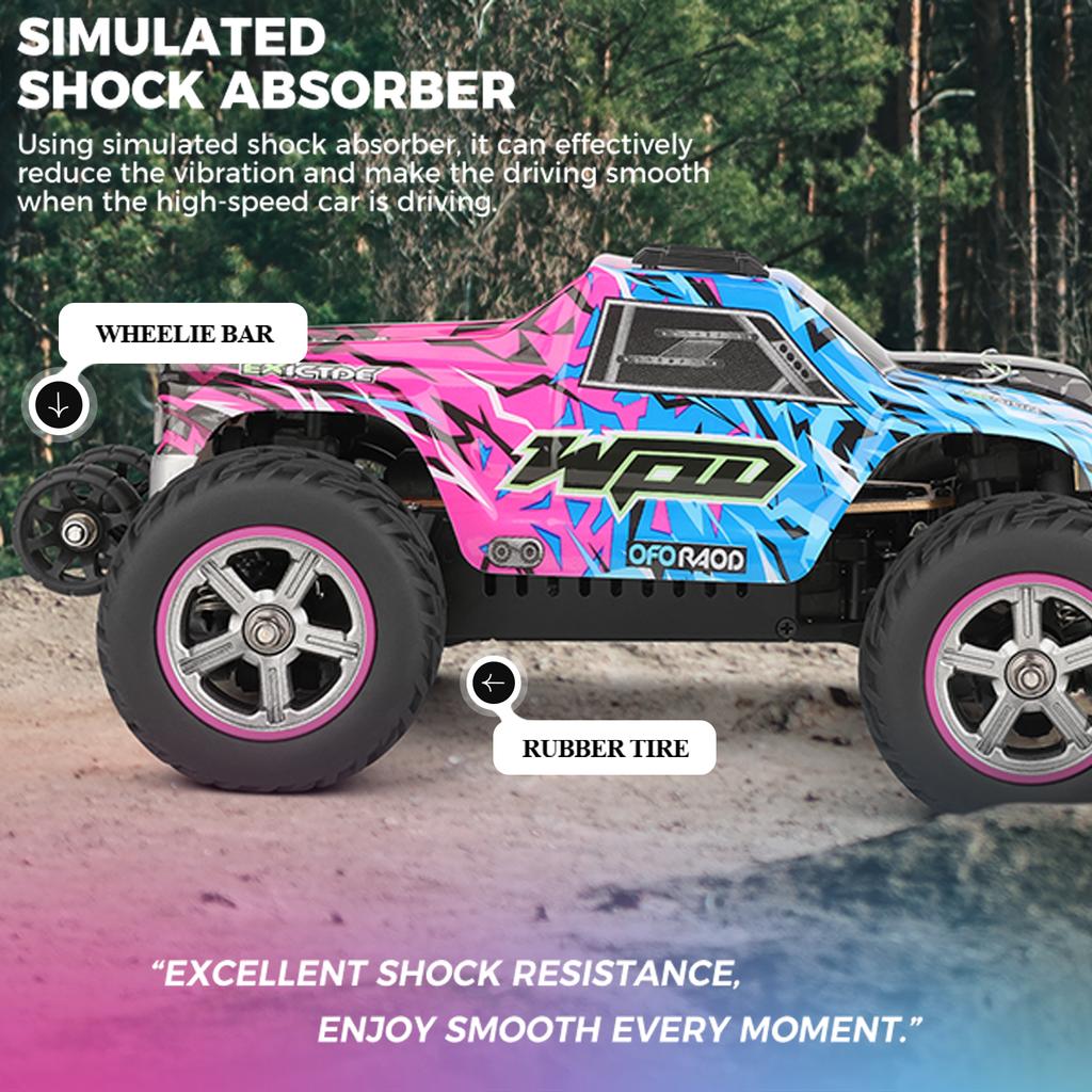 204006 Remote Control Car 1/20 50km/h High Speed Off-road Car 2.4Ghz Four Wheel Drive Off-road
