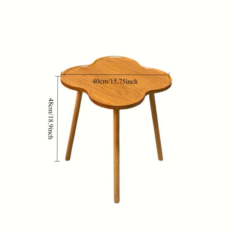 1pc Retro Patterned Edge Table, Suitable for Living Room as a Home Use Side Table, Small Room Coffee Table