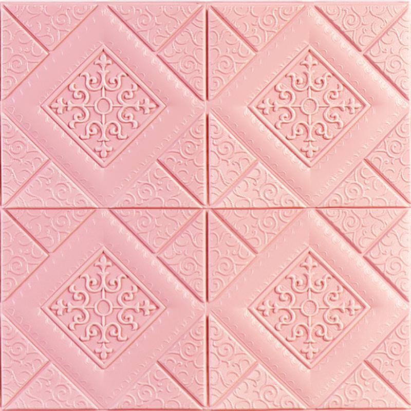 1 шт. 70*70 см потолочные обои 3D кирпичные водонепроницаемые настенные наклейки пенопластовые обои самоклеящиеся домашний декор