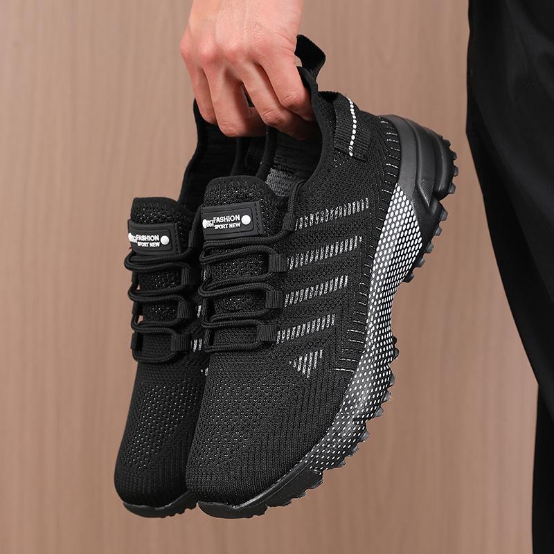 New Mesh Men'S Running Shoes Outdoor Casual Walking Fashion Sports Shoes Breathable Comfortable Training Tennis Shoes For Men