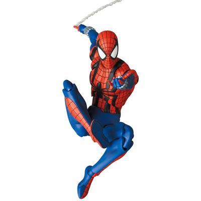 Medicom Toy MAFEX Нет. 143 Человек-паук (Бен Рейли) Комиксная версия экшн-фигурки, высотой примерно 155 мм, предварительно раскрашенная